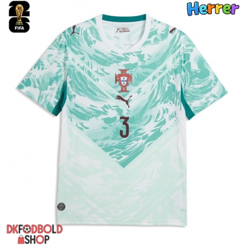 Portugal Ruben Dias #3 Udebanetrøje VM 2026 Kort ærmer